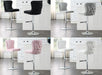 Amelia PINK VELVET BAR STOOL - ST110-PNK - Furniture Bros & Mattress (Bolingbrook, IL)