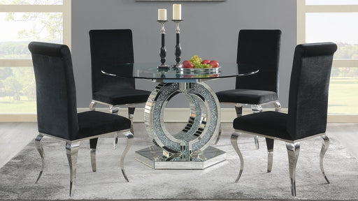 Claudia ROUND DINING TABLE - G-104-T - Furniture Bros & Mattress (Bolingbrook, IL)