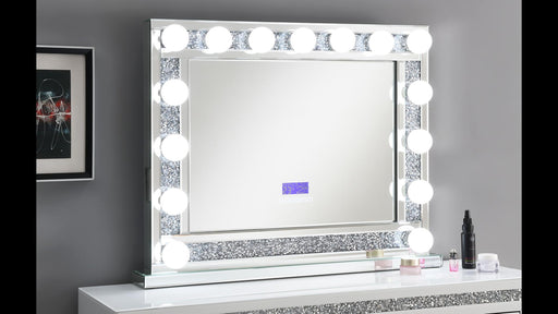 Demi BLUETOOTH VANITY MIRROR - G-450-VM - Furniture Bros & Mattress (Bolingbrook, IL)