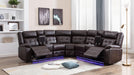 Philip SECTIONAL - U31-BR - Furniture Bros & Mattress (Bolingbrook, IL)