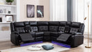 Philip SECTIONAL - U30-BK - Furniture Bros & Mattress (Bolingbrook, IL)