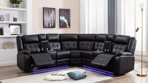Philip SECTIONAL - U30-BK - Furniture Bros & Mattress (Bolingbrook, IL)