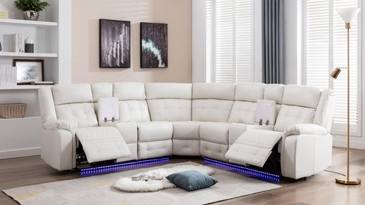 Philip SECTIONAL - U33-WH - Furniture Bros & Mattress (Bolingbrook, IL)