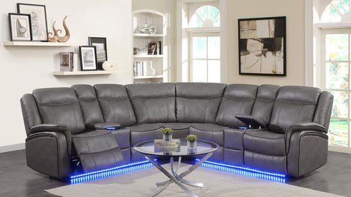 Henry SECTIONAL - U36-GRY - Furniture Bros & Mattress (Bolingbrook, IL)