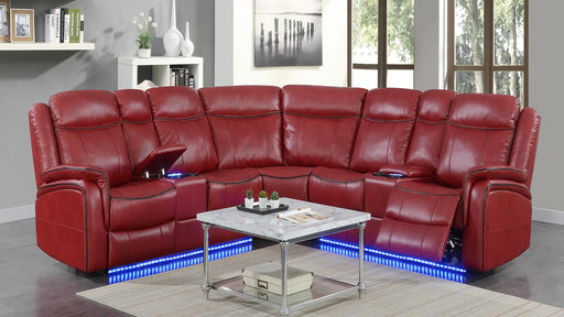 Henry SECTIONAL - U37-RD - Furniture Bros & Mattress (Bolingbrook, IL)