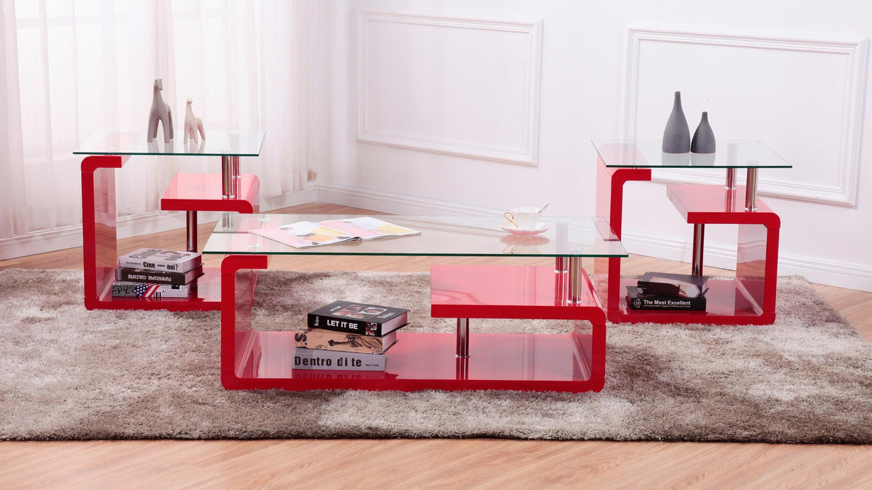 Astoria END TABLE (2/BOX) - T306E-RD