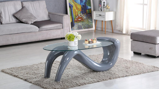 Beverly COFFEE TABLE - T322-GY - Furniture Bros & Mattress (Bolingbrook, IL)