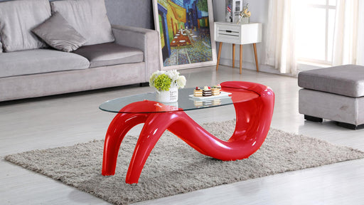 Beverly COFFEE TABLE - T320-RD - Furniture Bros & Mattress (Bolingbrook, IL)