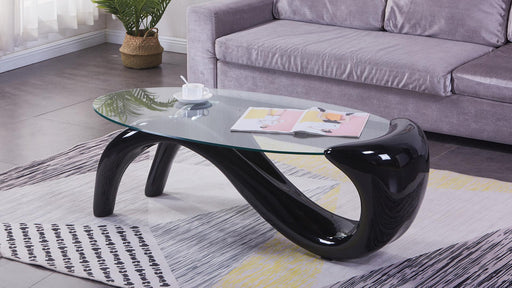 Beverly COFFEE TABLE - T321-BK - Furniture Bros & Mattress (Bolingbrook, IL)