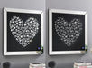 Finnegan LED WALL ART (HEART) - A2025 - Furniture Bros & Mattress (Bolingbrook, IL)