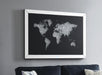 Rayne LED WALL ART (WORLD MAP) - A2010 - Furniture Bros & Mattress (Bolingbrook, IL)