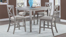 Caterina SQUARE DINING COUNTER TABLE - D165-T - Furniture Bros & Mattress (Bolingbrook, IL)