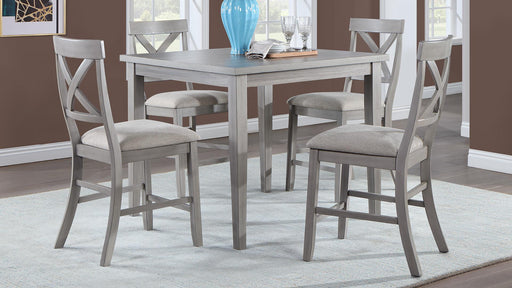 Caterina SQUARE DINING COUNTER TABLE - D165-T - Furniture Bros & Mattress (Bolingbrook, IL)