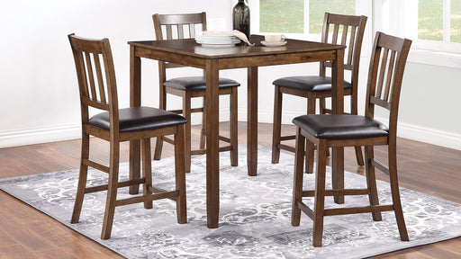 Sophia COUNTER TABLE W/ 4 CHAIRS - D230-5 - Furniture Bros & Mattress (Bolingbrook, IL)