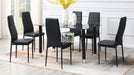 Davis TABLE & 6 CHAIRS - D635 - Furniture Bros & Mattress (Bolingbrook, IL)