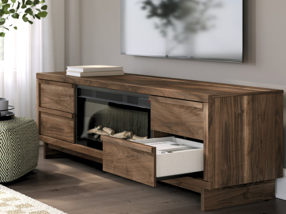 Zadilyn 72" TV Stand with Electric Fireplace - Furniture Bros & Mattress (Bolingbrook, IL)