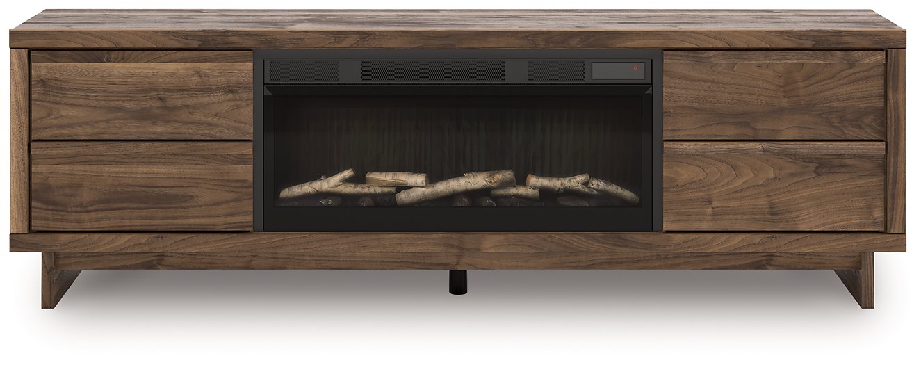 Zadilyn 72" TV Stand with Electric Fireplace - Furniture Bros & Mattress (Bolingbrook, IL)