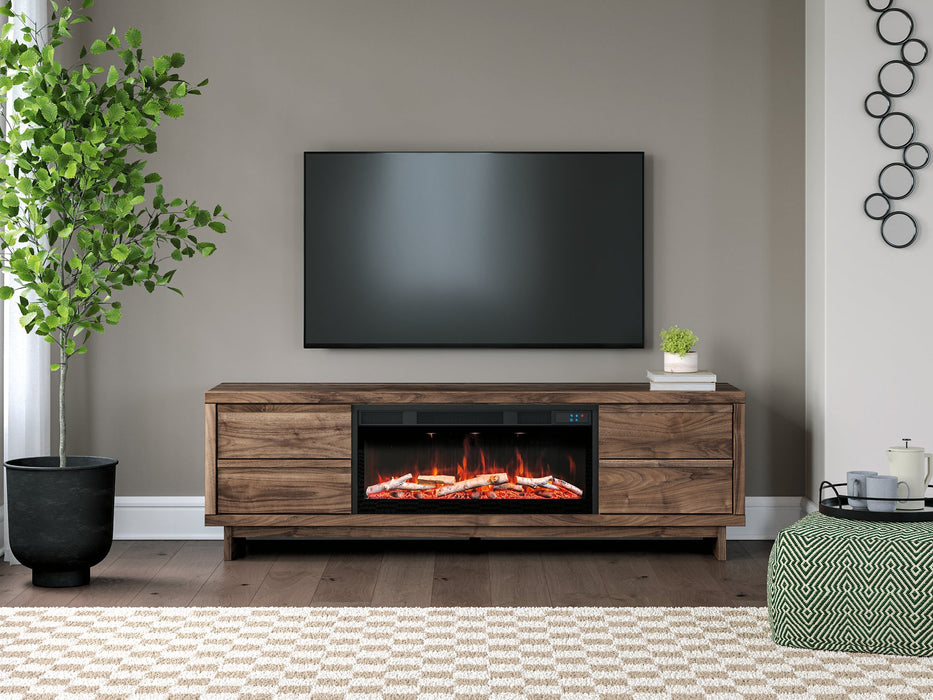 Zadilyn 72" TV Stand with Electric Fireplace - Furniture Bros & Mattress (Bolingbrook, IL)