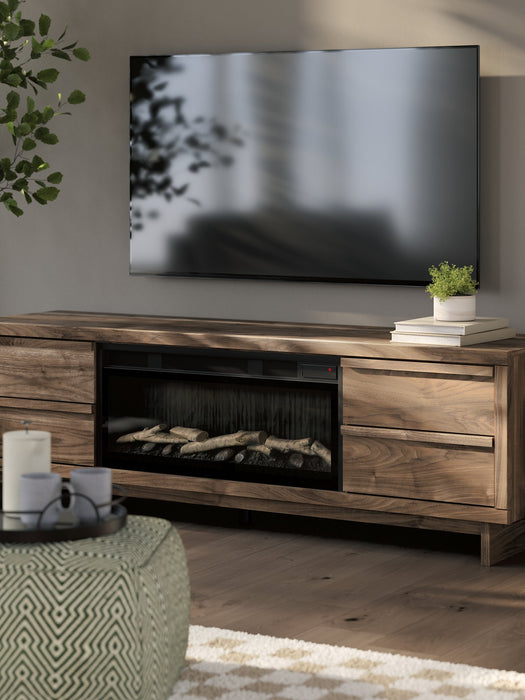 Zadilyn 72" TV Stand with Electric Fireplace - Furniture Bros & Mattress (Bolingbrook, IL)