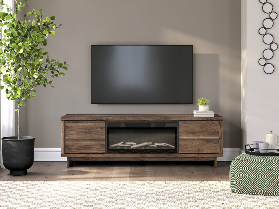 Zadilyn 72" TV Stand with Electric Fireplace - Furniture Bros & Mattress (Bolingbrook, IL)