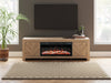 Cayboni 71" TV Stand with Electric Fireplace - Furniture Bros & Mattress (Bolingbrook, IL)