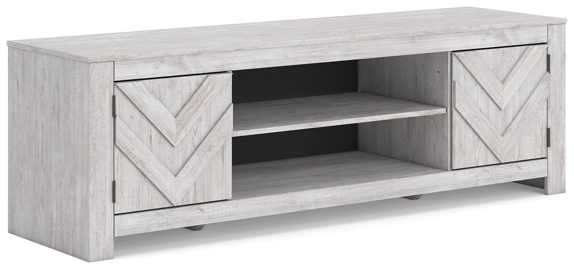 Cayboni 71" TV Stand with Electric Fireplace - Furniture Bros & Mattress (Bolingbrook, IL)