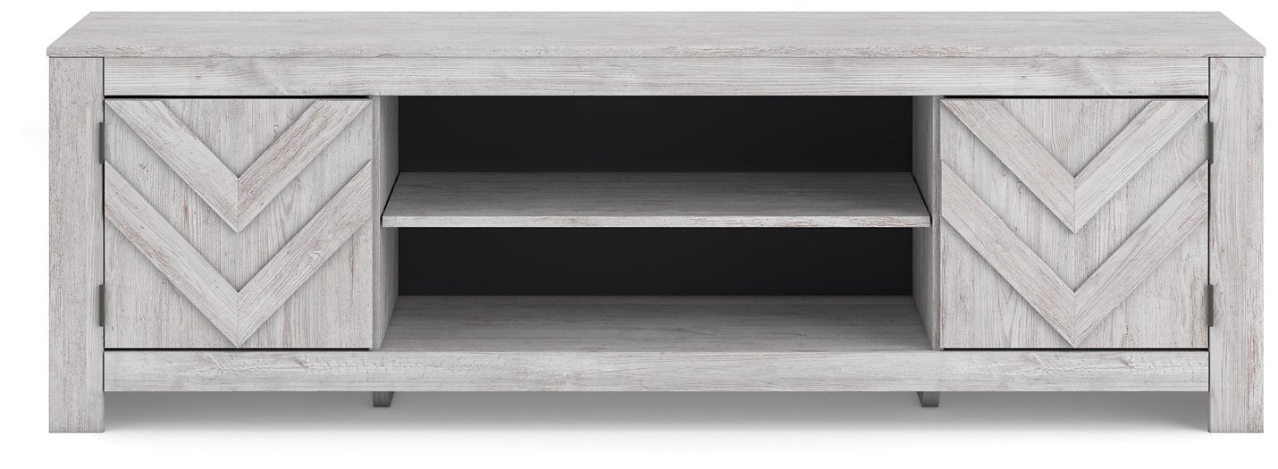 Cayboni 71" TV Stand with Electric Fireplace - Furniture Bros & Mattress (Bolingbrook, IL)