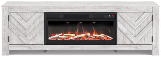 Cayboni 71" TV Stand with Electric Fireplace - Furniture Bros & Mattress (Bolingbrook, IL)
