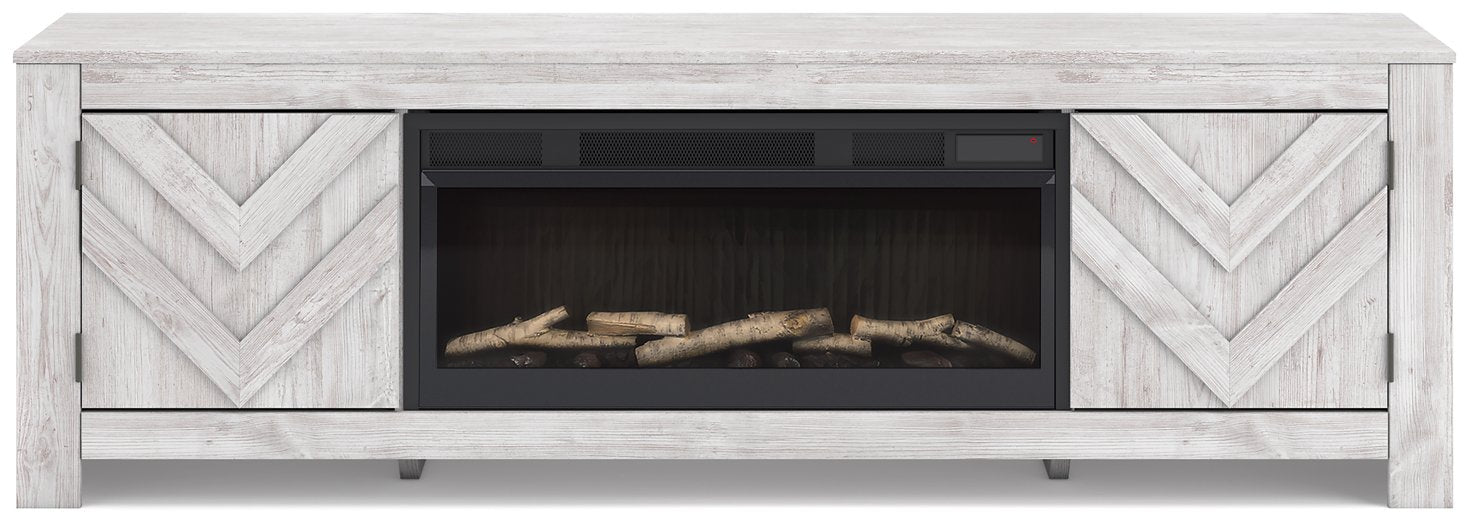 Cayboni 71" TV Stand with Electric Fireplace - Furniture Bros & Mattress (Bolingbrook, IL)