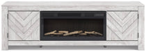 Cayboni 71" TV Stand with Electric Fireplace - Furniture Bros & Mattress (Bolingbrook, IL)