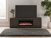Cayboni 71" TV Stand with Electric Fireplace - Furniture Bros & Mattress (Bolingbrook, IL)