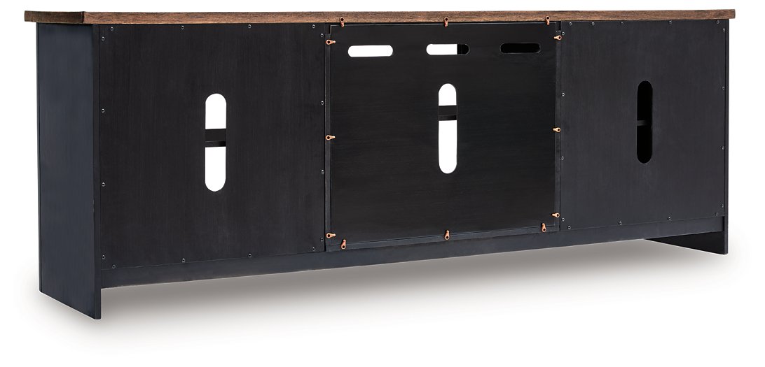 Wildenauer 76" TV Stand with Electric Fireplace - Furniture Bros & Mattress (Bolingbrook, IL)
