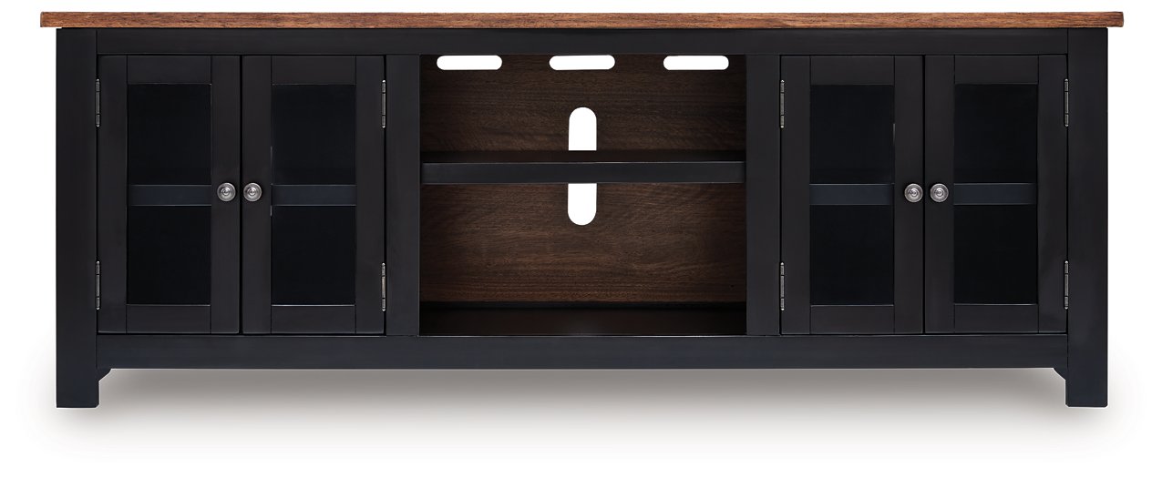 Wildenauer 76" TV Stand with Electric Fireplace - Furniture Bros & Mattress (Bolingbrook, IL)