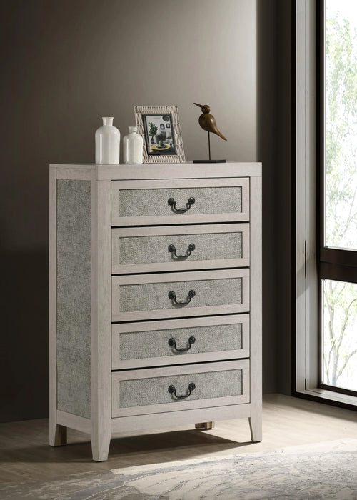 Queen Bed Frame - Dresser - Mirror - Chest - Nightstand