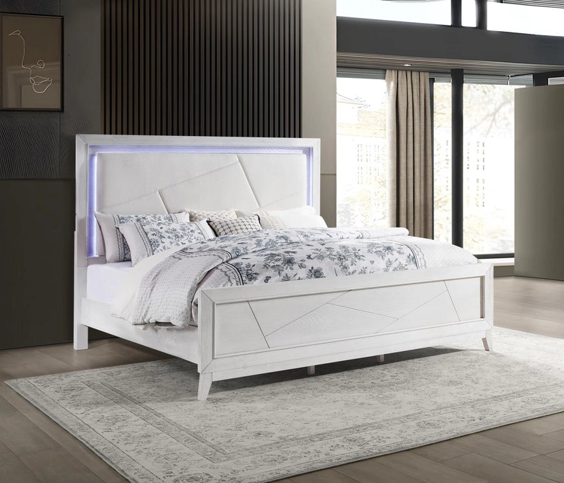 King Bed Frame - Dresser - Mirror - Chest - Nightstand