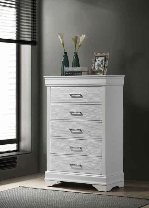 B396 White Chest